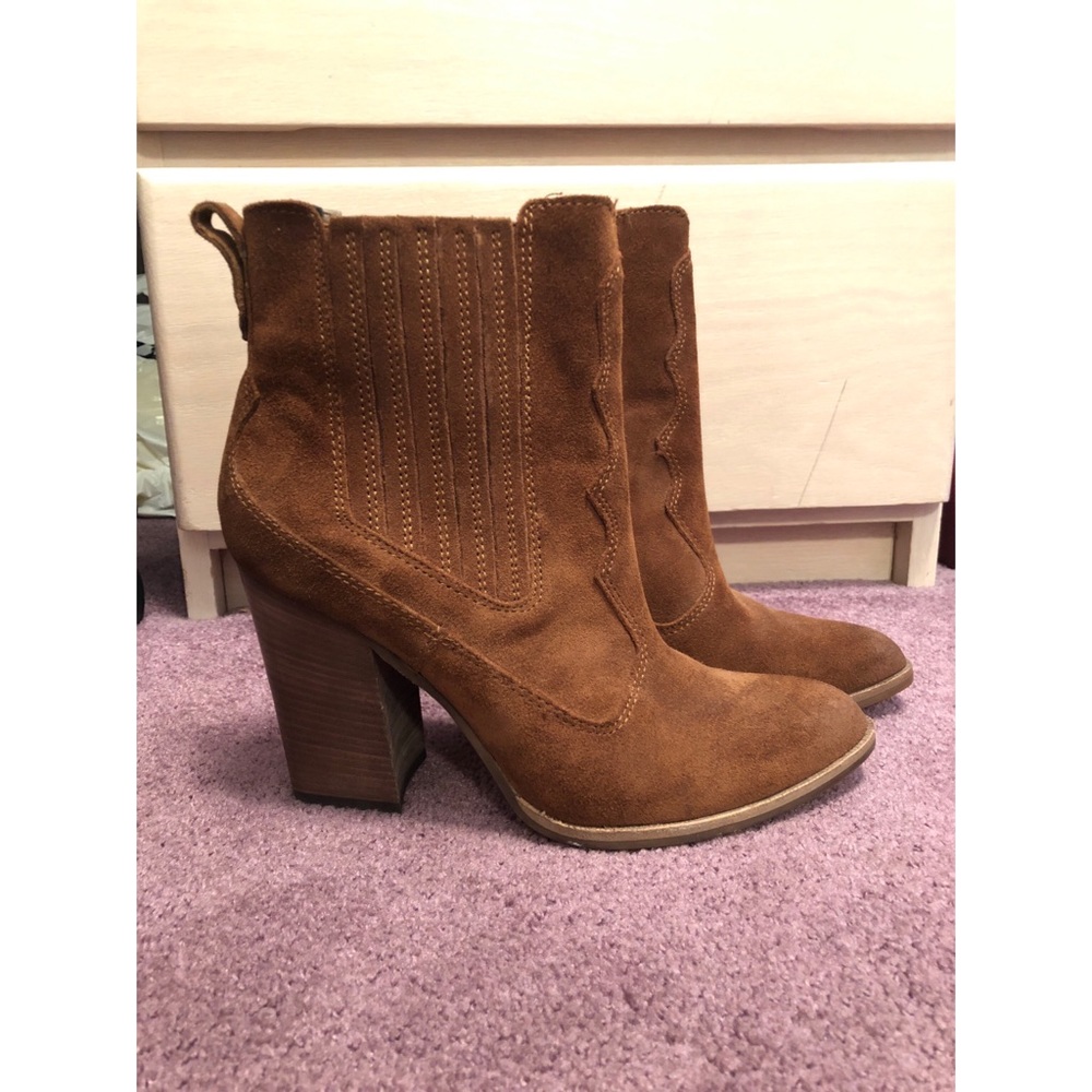Western Boot with High Heel